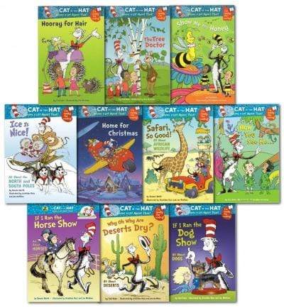 The Cat In The Hat Knows A Lot About That Book Set (10 Books)