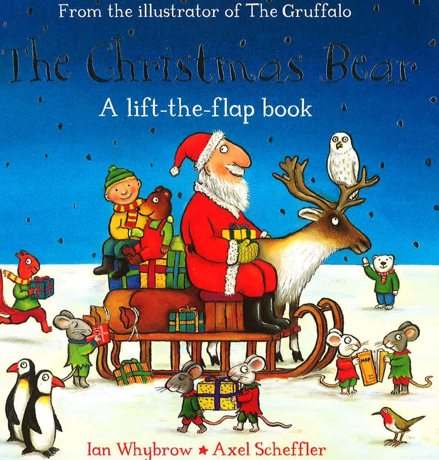 The Christmas Bear: A Lift-The-Flap Book