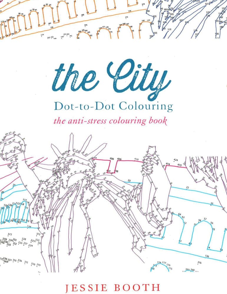 The City: Dot To Dot Colouring
