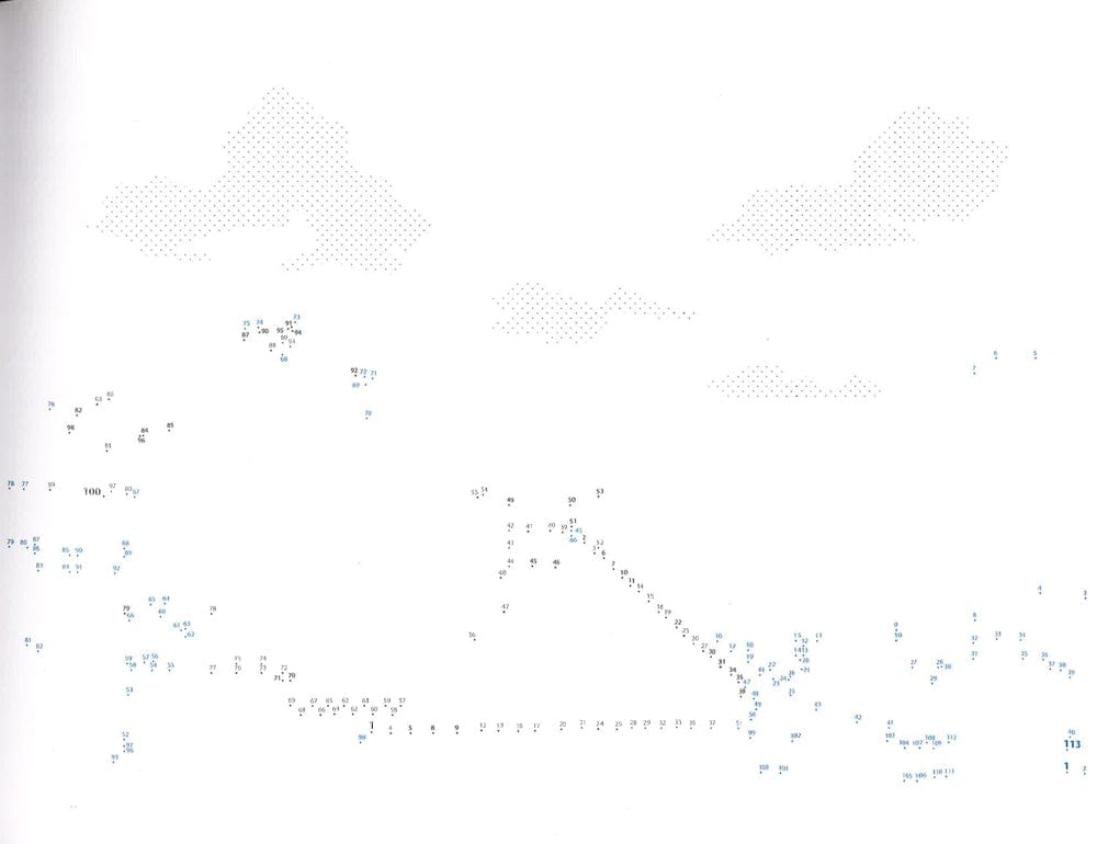 The City: Dot To Dot Colouring