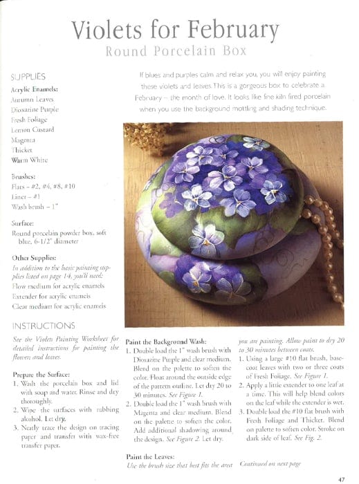 The Complete Guide To Painting On Porcelain & Ceramic