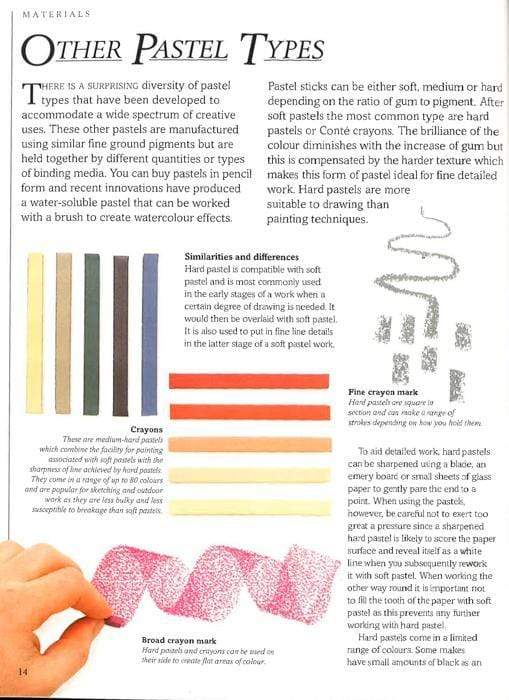 The Dk Art School: A Introduction To Pastels