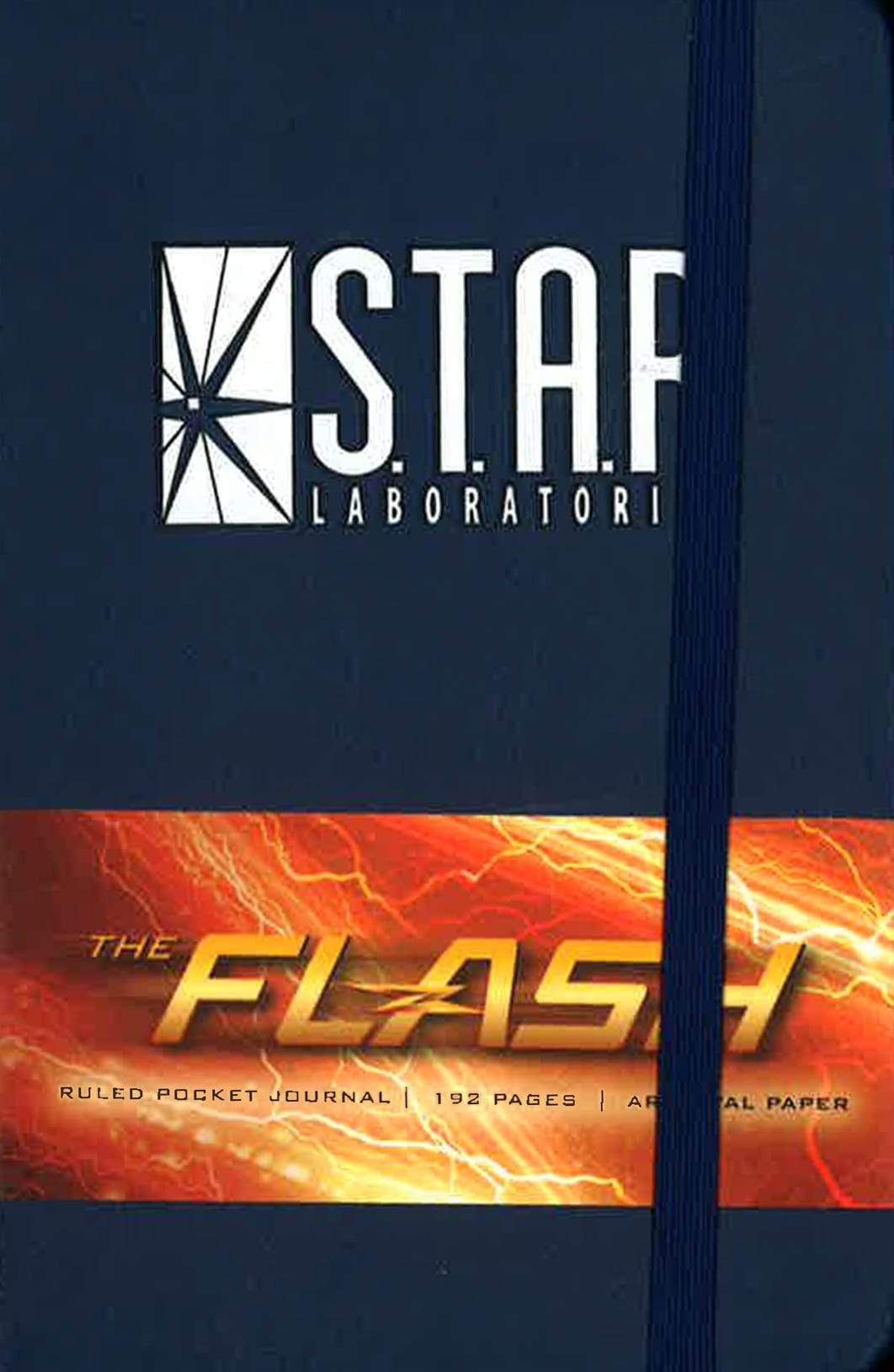 The Flash: S.T.A.R. Labs Ruled Pocket Journal
