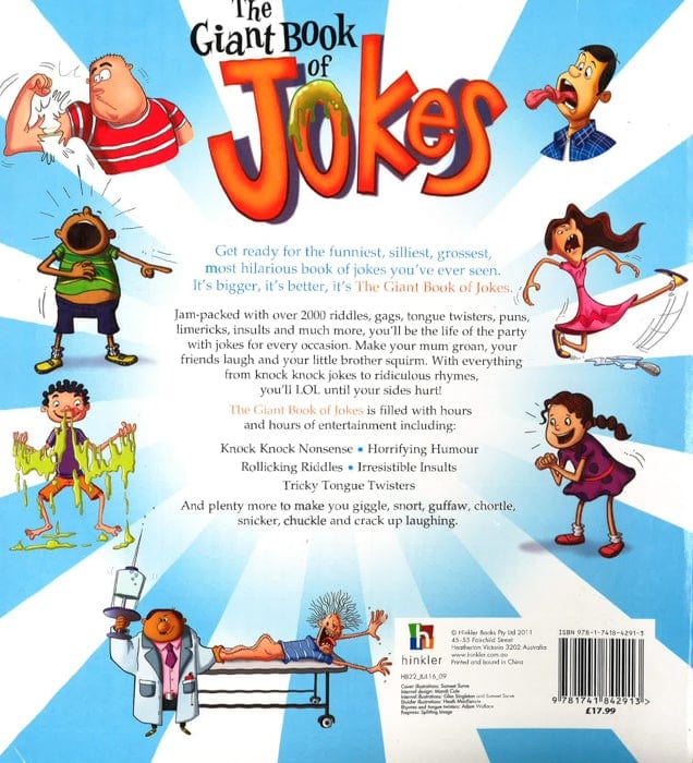 The Giant Book Of Jokes Binder