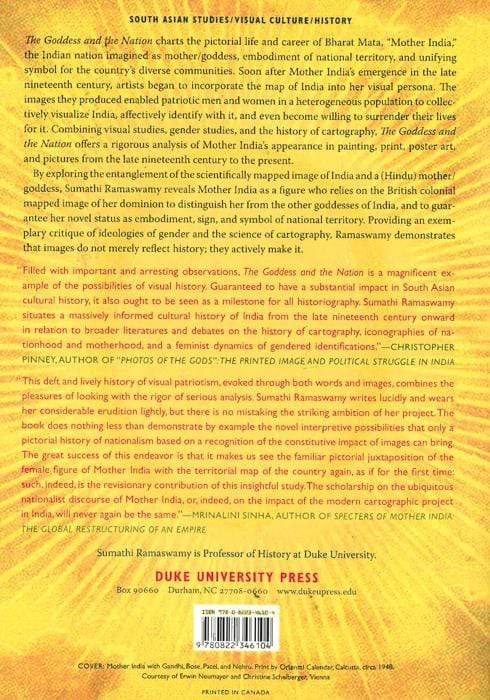 The Goddess And The Nation: Mapping Mother India