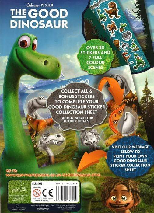 The Good Dinosaur - Sticker Pad