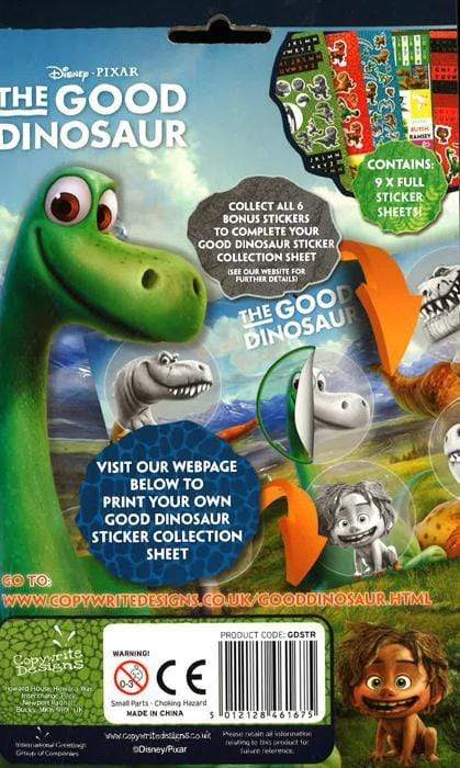 The Good Dinosaur Stickers