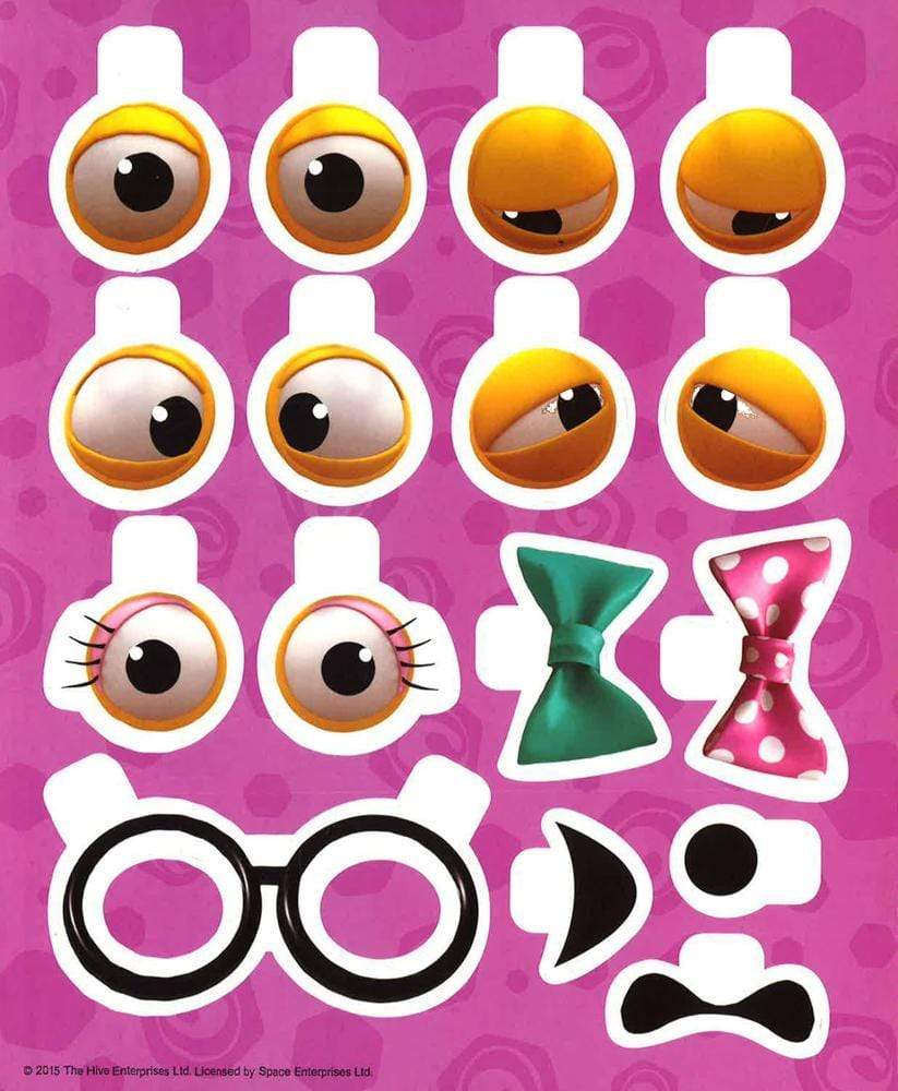 The Hive Sticker Book: Scaredy Bee