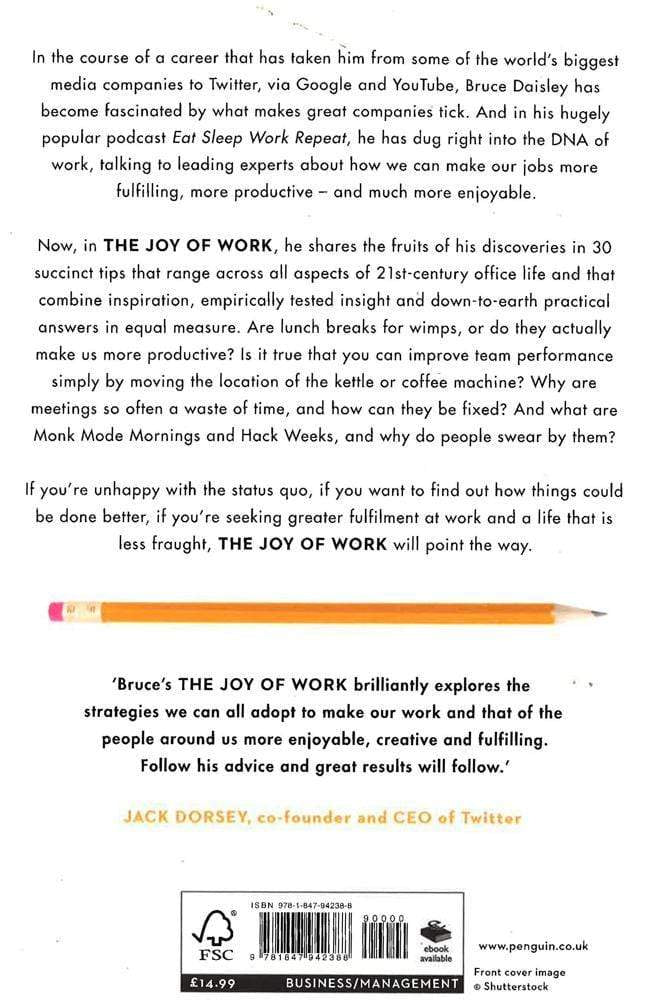 The Joy Of Work: The No.1 Sunday Times Business Bestseller ? 30 Ways To Fix Your Work Culture And Fall In Love With Your Job Again
