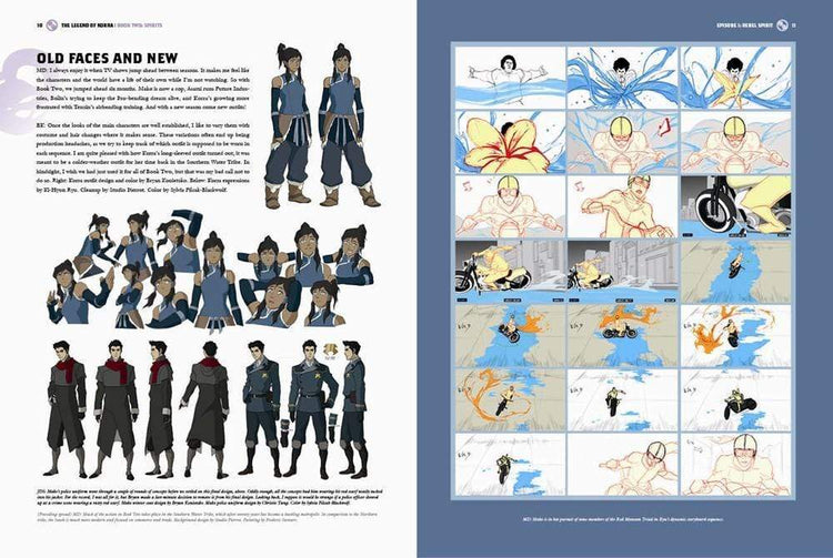 The Legend Of Korra: The Art Of The Animated Series Book 2 - Spirits ...