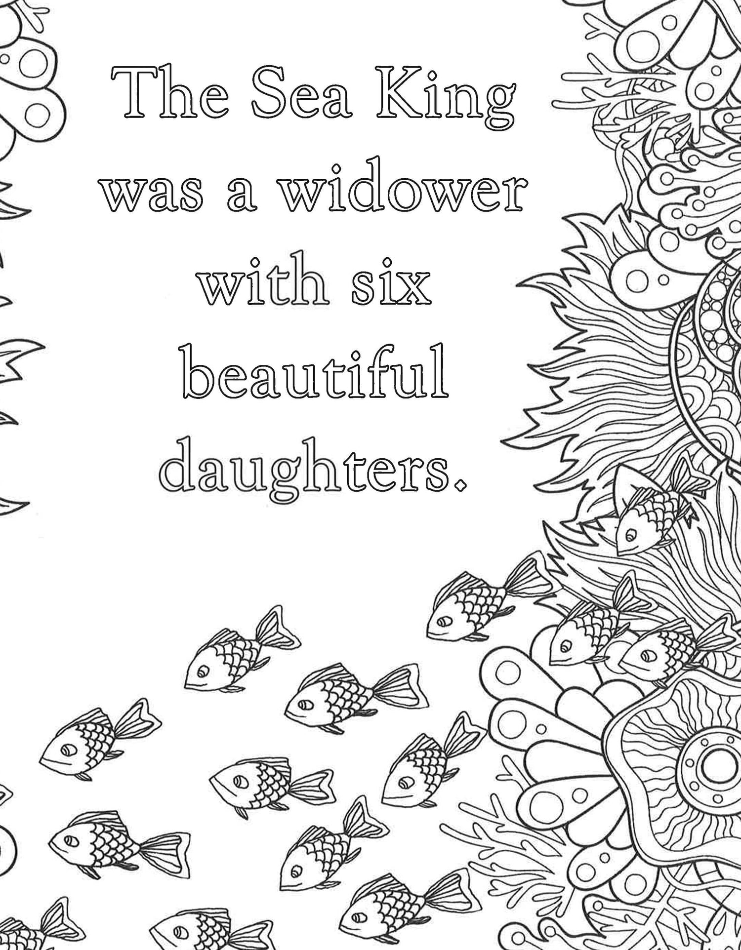 The Little Mermaid: A Coloring Book (Classic Coloring Book)