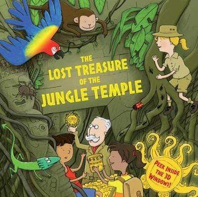 The Lost Treasure Of The Jungle Temple: Peek Inside The 3D Windows!