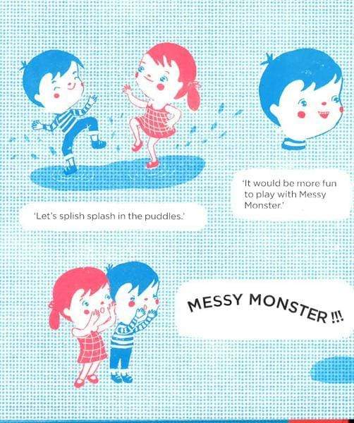 The Messy Monster Book