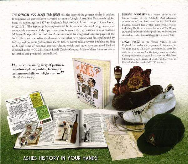 The Official Mcc Ashes Treasures (Hb)
