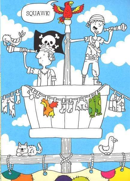 The Pirate Colouring Book
