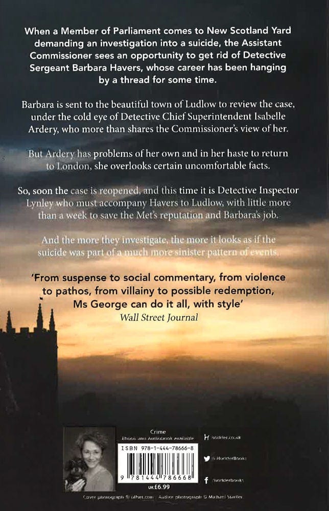 The Punishment She Deserves: An Inspector Lynley Novel: 20