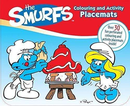The Smurfs: Colouring and Activity Placemats