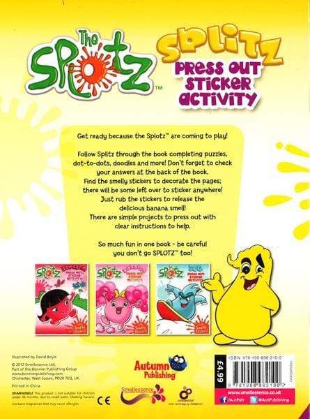 The Splotz- Press Out And Play Activity