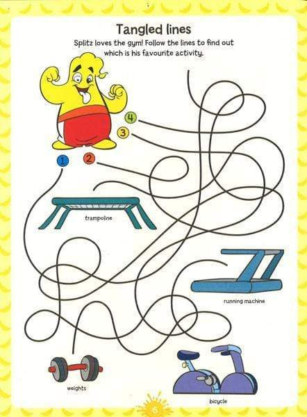 The Splotz- Press Out And Play Activity