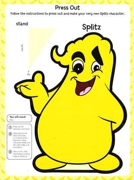 The Splotz- Press Out And Play Activity