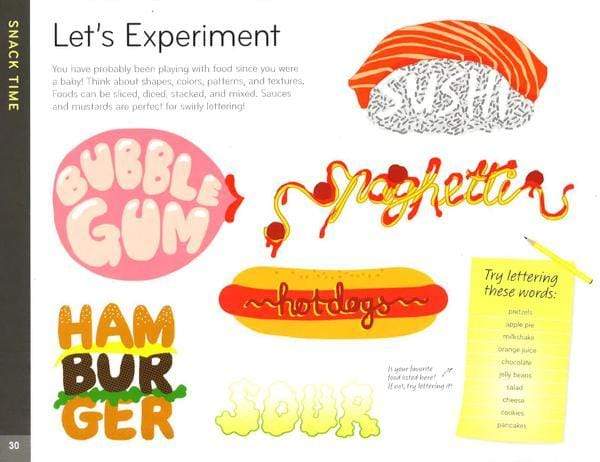The Super Lettering Book: With 12 Bonus Stencils!