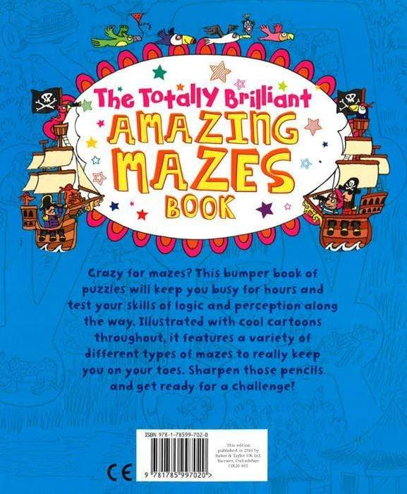 The Totally Brilliant Amazing Mazes Book