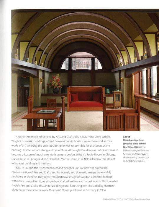 The Twentieth Century Interiors Sourcebook (Hb)
