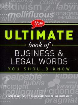 The Ultimate Book of Business and Legal Words You Should Know