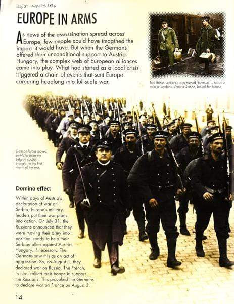 The Usborne Introduction To The First World War (Hb)