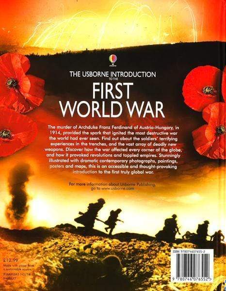 The Usborne Introduction To The First World War (Hb)