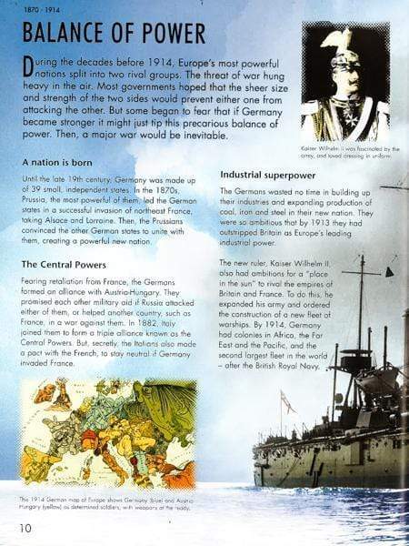 The Usborne Introduction To The First World War (Hb)