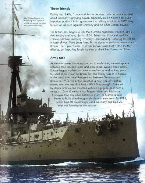 The Usborne Introduction To The First World War (Hb)