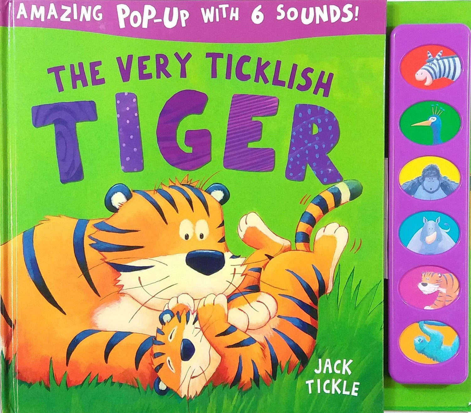 The Very Ticklish Tiger - Amazing Pop-Up with 6 Sounds