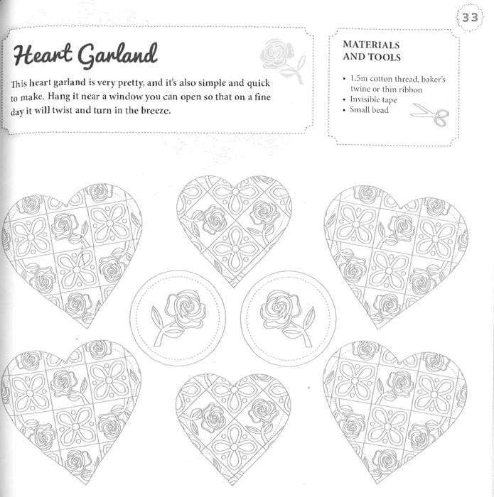 The Vintage Colouring and Craft Book