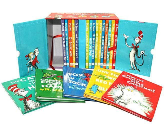 The Wonderful World of Dr. Seuss Collection 20 Classic Story Books Gift Box Set