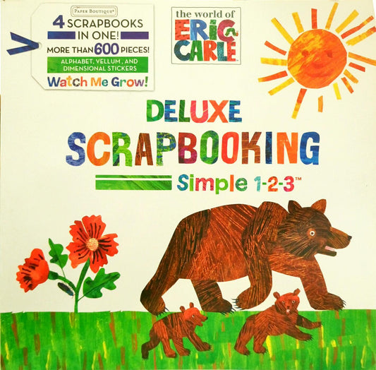 The World Of Eric Carle: Deluxe Scrapbooking-Simple 1-2-3