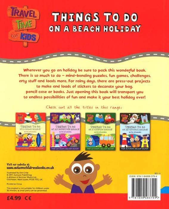 Things To Do On A Beach Holiday With Stickers