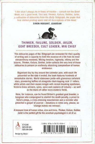 Thinker, Failure, Soldier, Jailer: An Anthology Of Great Lives In 365 Days