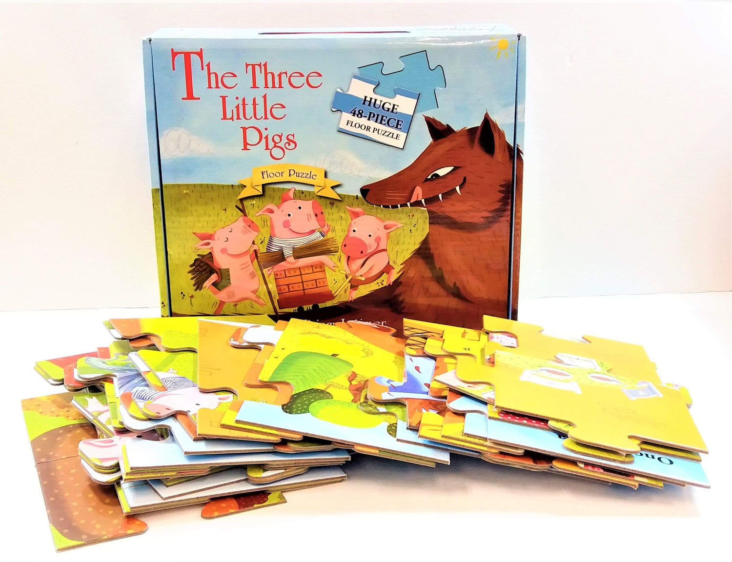 Three Little Pigs Floor Puzzle