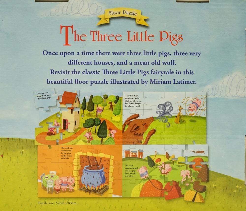 Three Little Pigs Floor Puzzle
