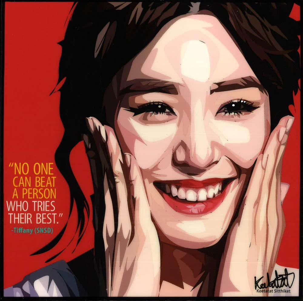 TIFFANY SNSD POP ART (10X10)