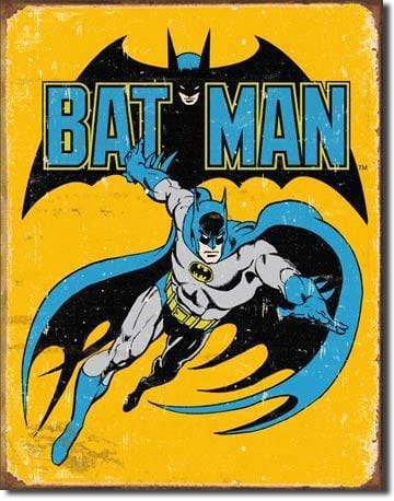 Tin Sign: Batman - Retro (40.50 CM X 31.50 CM)