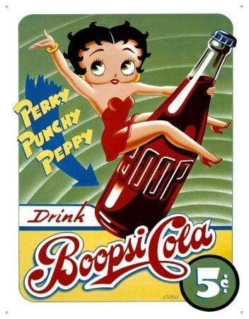 Tin Sign: Boopsie Cola (40.50 CM X 31.50 CM)