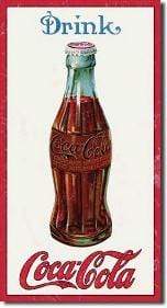 Tin Sign: Coke 1915 Bottle (40.50 cm X 40 cm)