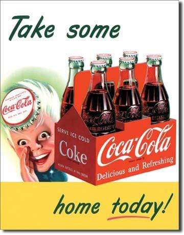 Tin Sign: Coke - Sprite Boy (40.50 CM X 31.50 CM)
