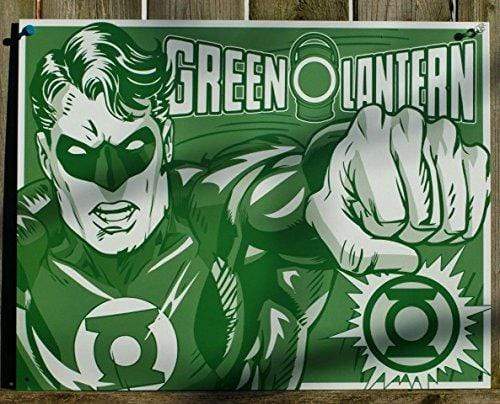 Tin Sign: Green Lantern Duotone (41 cm X 31.50 cm)