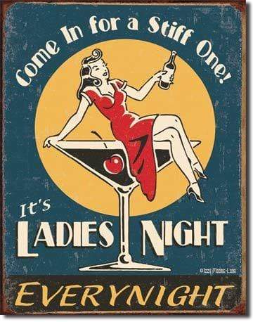 Tin Sign: Moore Ladies Night (40.50 CM X 31.50 CM)
