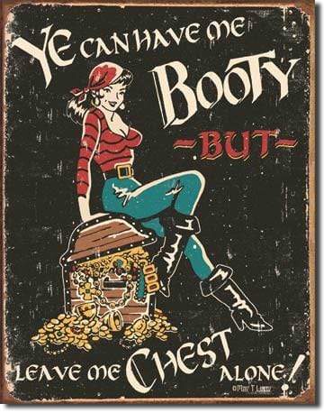 Tin Sign: Moore Me Booty (40.50 CM X 31.50 CM)