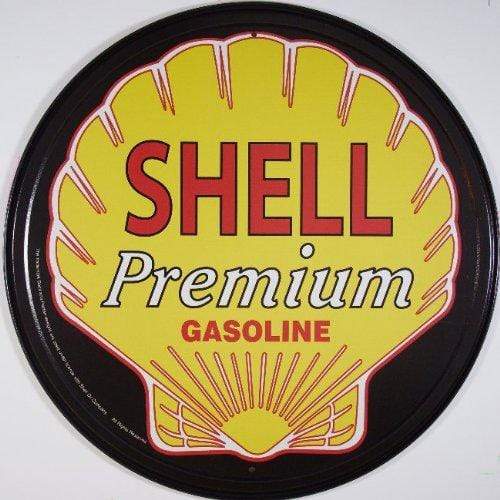Tin Sign: Shell (29.50 Cm Diameter)