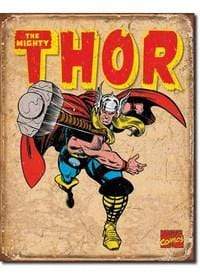 Tin Sign: Thor Retro (40.50 cm X 31.50 cm)